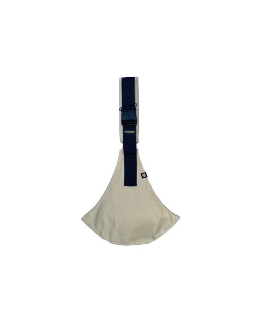 Portabebé bandolera Wildride colección Main - Denim Beige-10