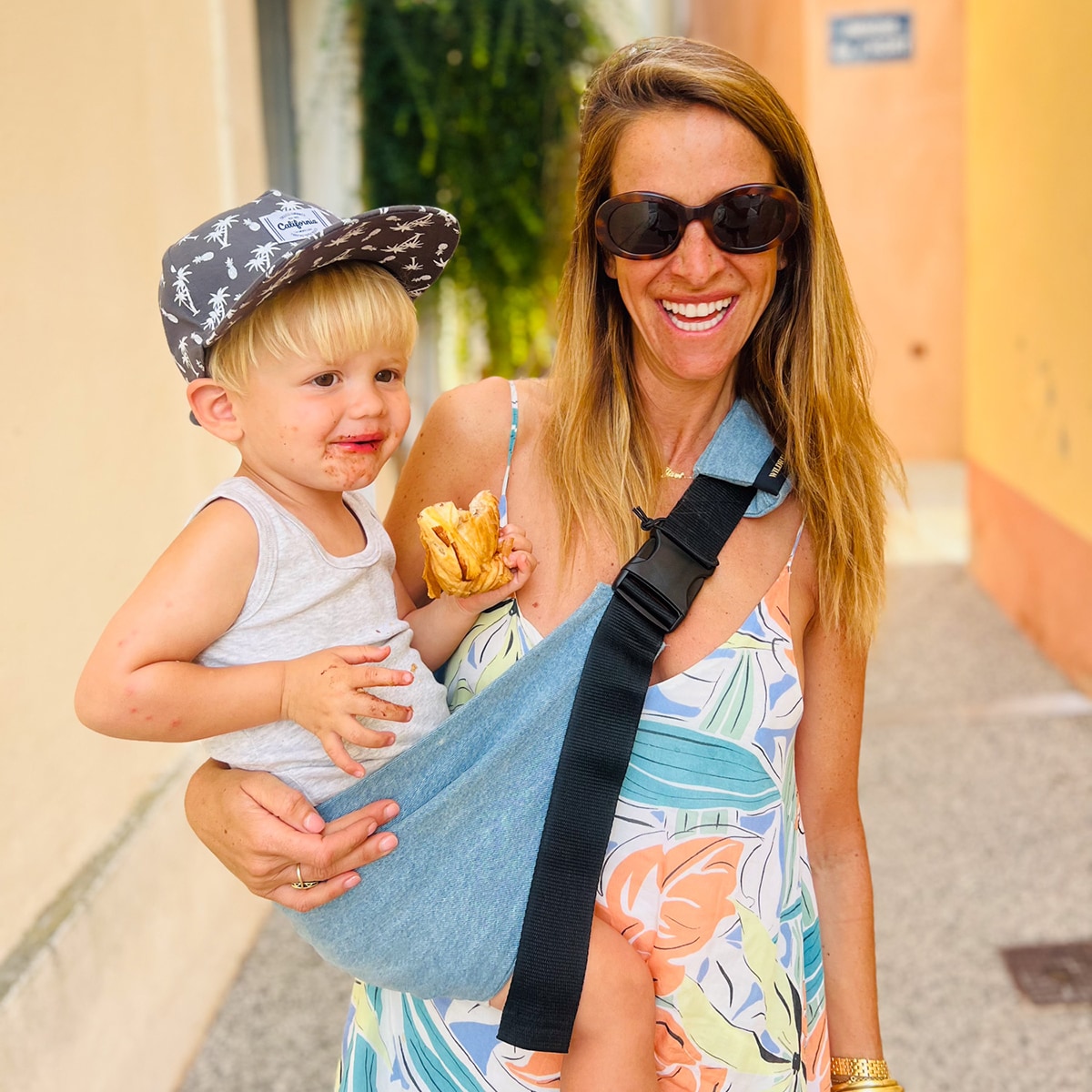 Porta-Bebés a Tiracolo Coleção Main Índigo-6