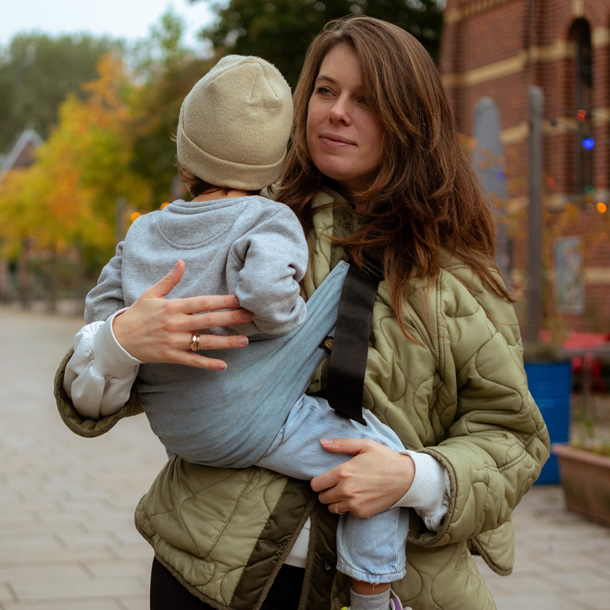 Porta-Bebés a Tiracolo Coleção Main Índigo-8