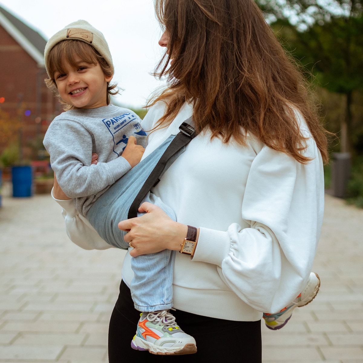 Porta-Bebés a Tiracolo Coleção Main Índigo-9