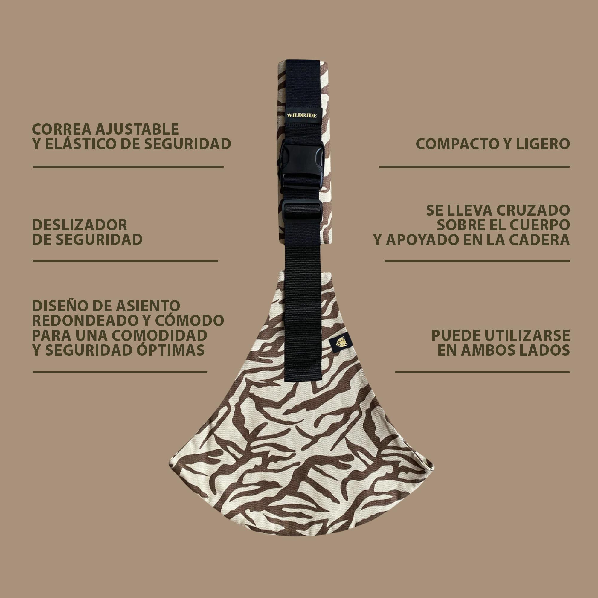 Porta-Bebés a Tiracolo Coleção Print Branco-7