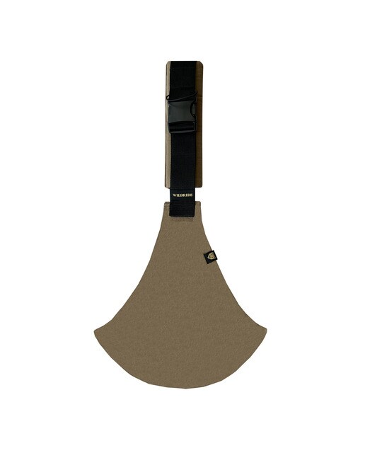 Porta-Bebés a Tiracolo de Linho Coleção Linen Castanho-claro-9