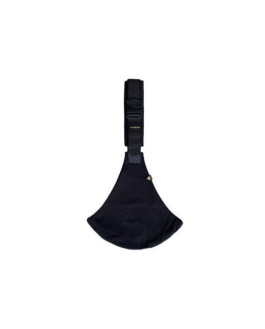 Imagen 7 de Portabebé bandolera Wildride lino colección Linen - Negro Negro