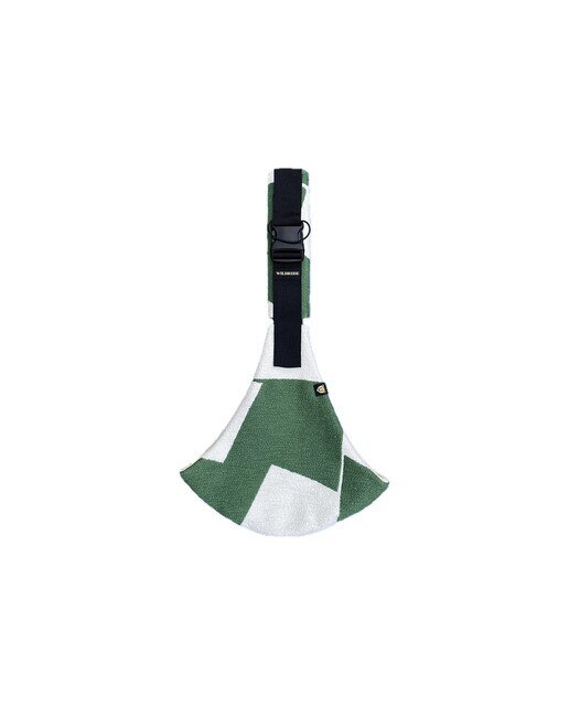 Porta-Bebés a Tiracolo Coleção Premium Verde Primavera-9