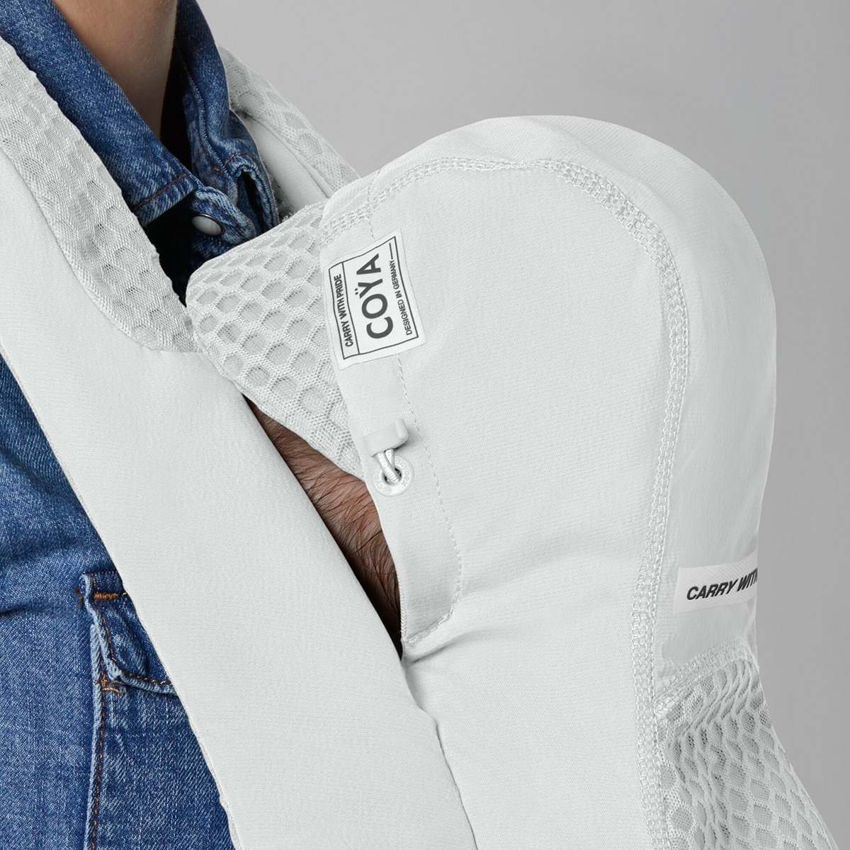 Mochila portabebés CYBEX Coya Urban Mobility 3posiciones - Antracita Antracita-11