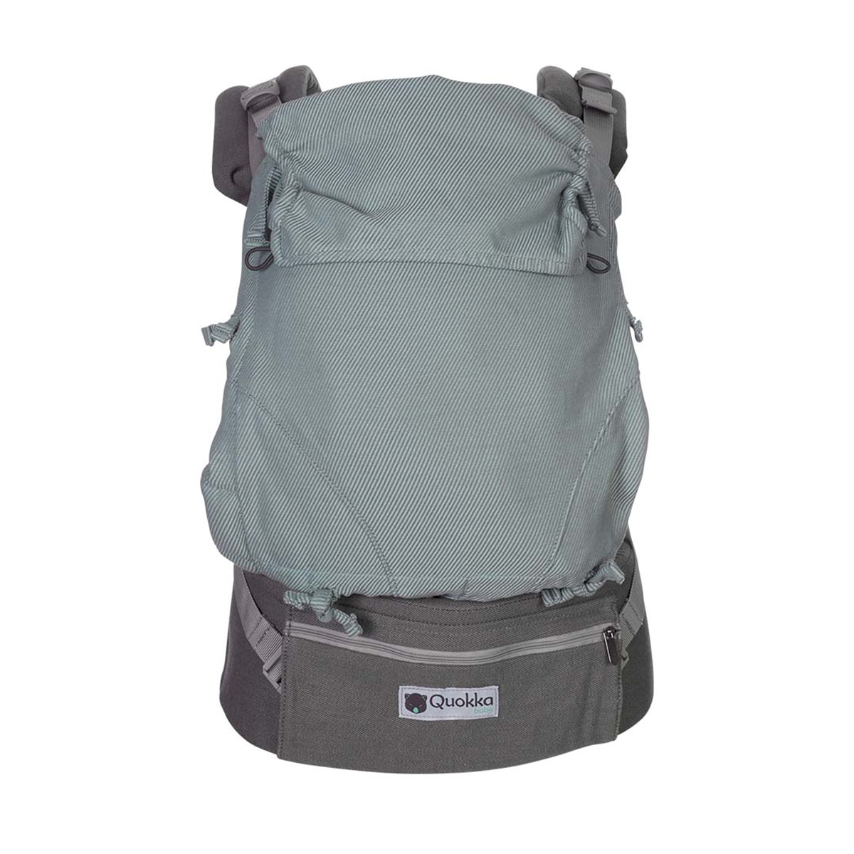Mochila portabebe Quokkababy E-carrier 3 posiciones Verde Agua Verde Agua-3