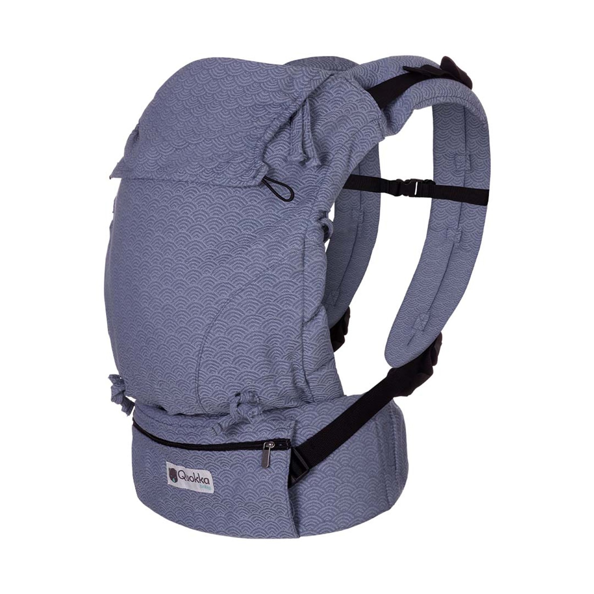 Mochila portabebe Quokkababy E-carrier 3 posiciones - Azul Azul-2