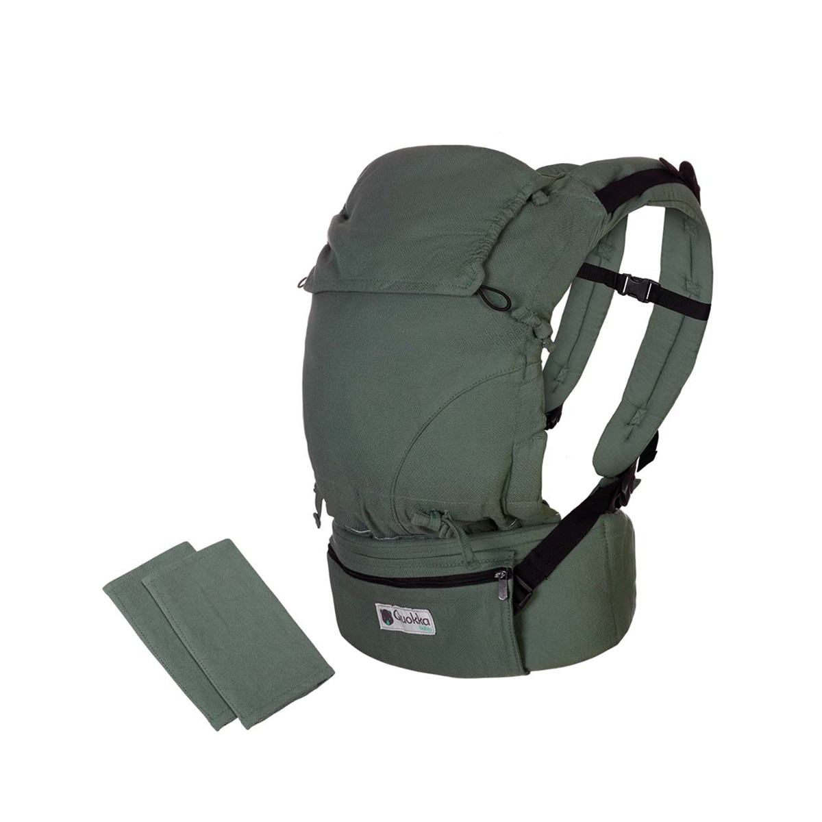 Quokkababy - Mochila portabebe Quokkababy E-carrier 3 posiciones.