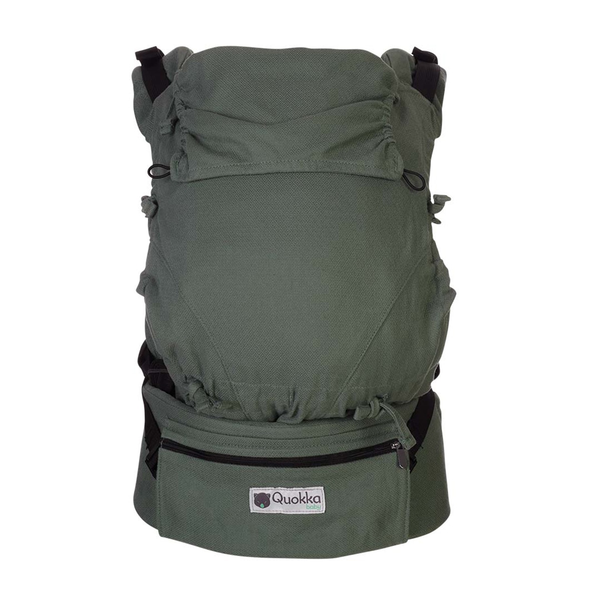 Mochila portabebe Quokkababy E-carrier 3 posiciones - Verde Verde-3