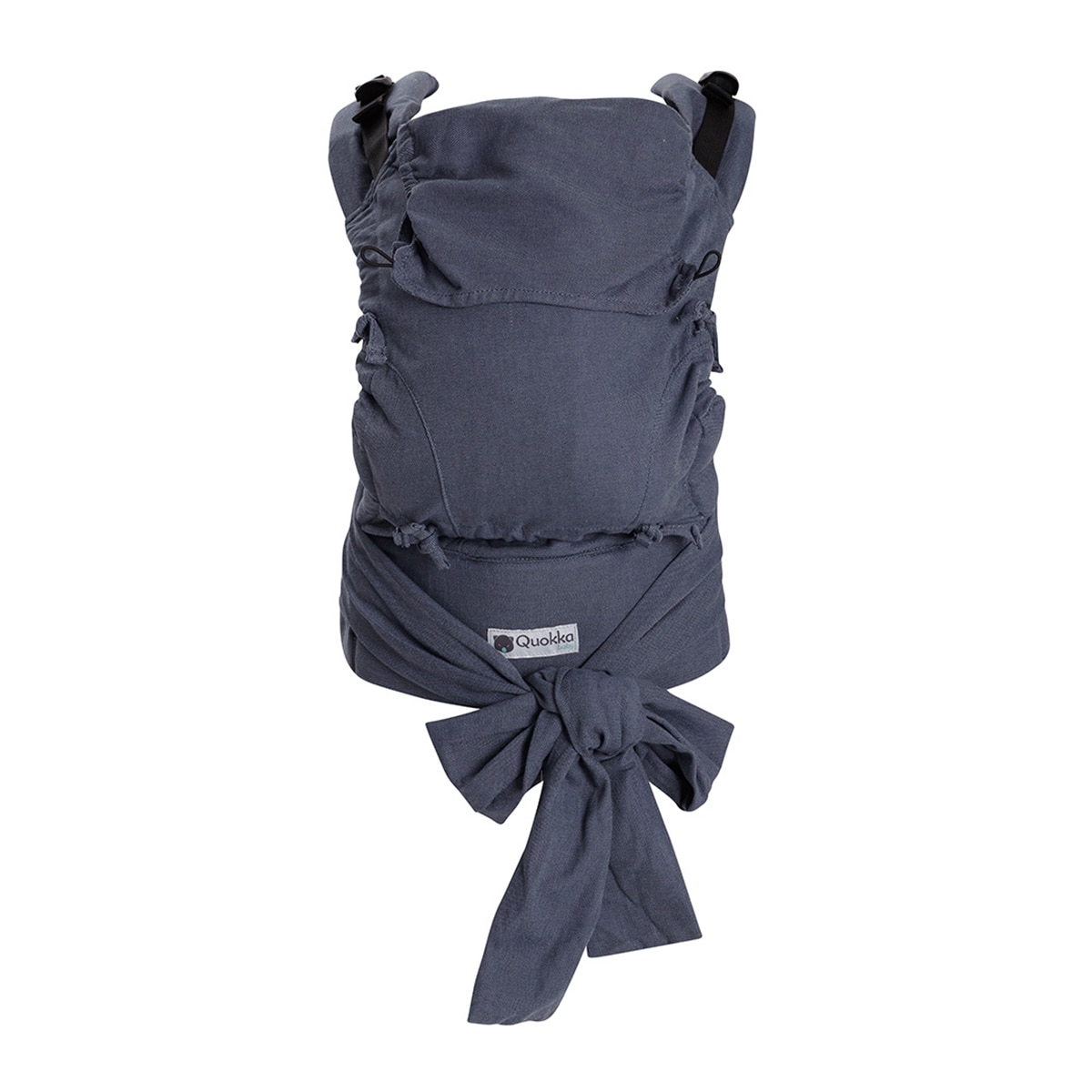Mochila portabebé mei tai Quokkababy Mei carrier 1 posición - Denim Denim-2