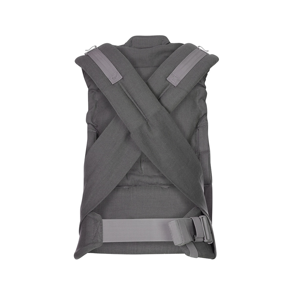 Mochila portabebé mei tai Quokkababy Mei carrier 1 posición Gris Gris-3