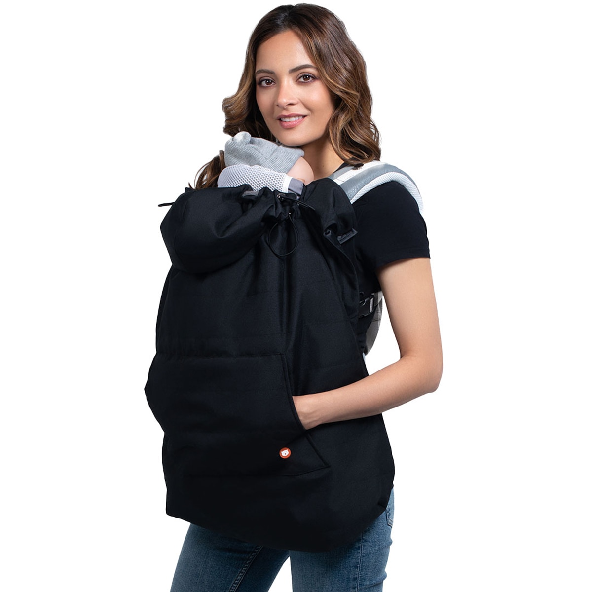 Cobertor de porteo Wombat&Co London invierno - Negro Negro-4