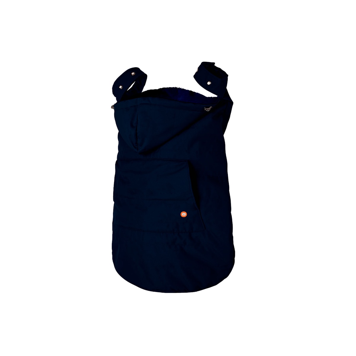 Cobertor de porteo Wombat&Co London invierno - Azul marino Azul marino-1