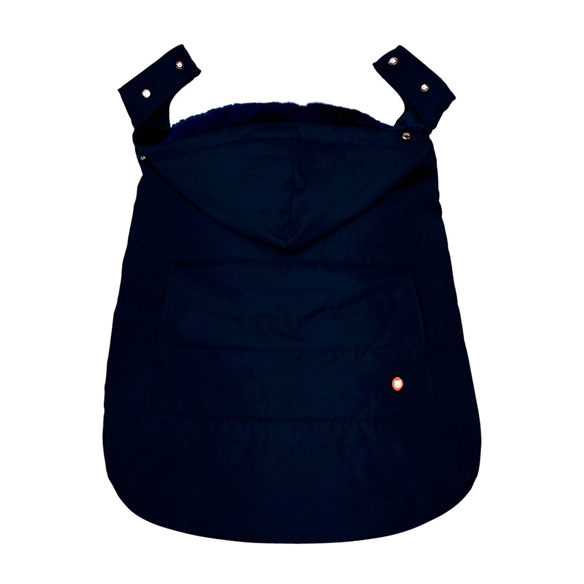 Cobertor de porteo Wombat&Co London invierno - Azul marino Azul marino-3