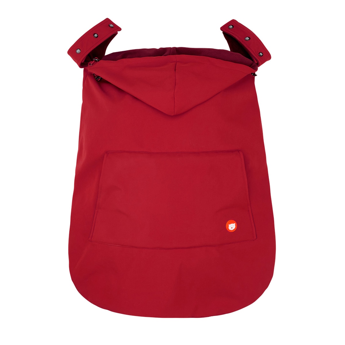 Cobertor de porteo wombat&Co London Shell cover - Rojo Rojo-2