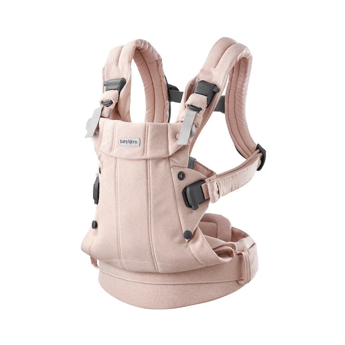 Mochila Porta Bebé BabyBjörn Harmony Tejido Woven Melange 3 posiciones - Rosa claro Rosa claro-2