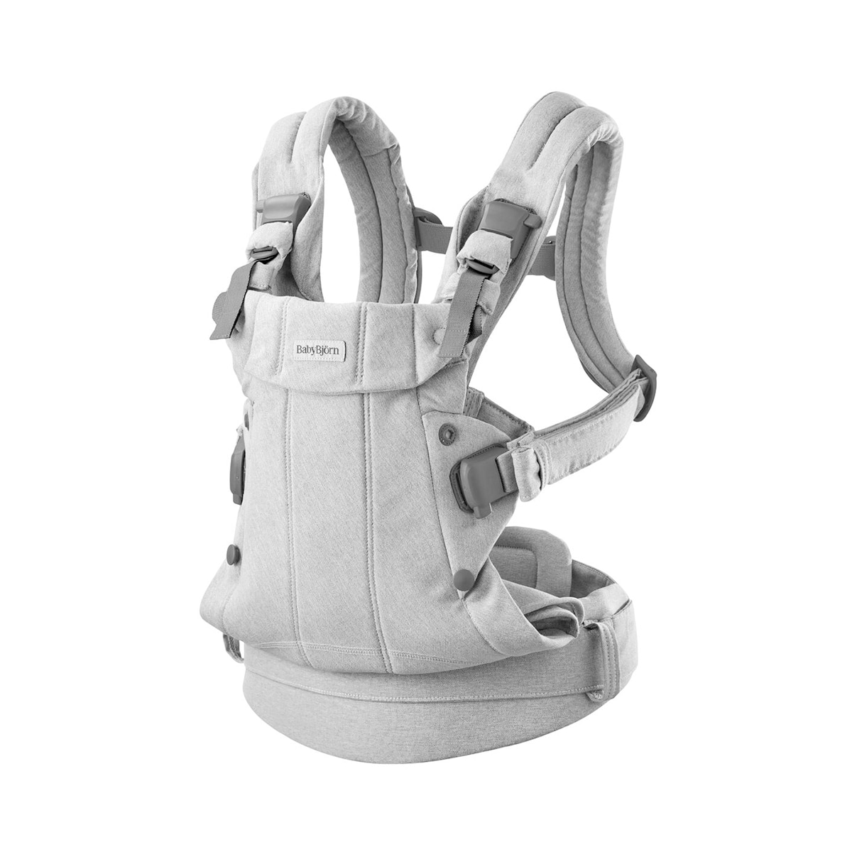 Mochila Porta Bebé BabyBjörn Harmony Tejido Woven Melange 3 posiciones - Gris claro Gris claro-3