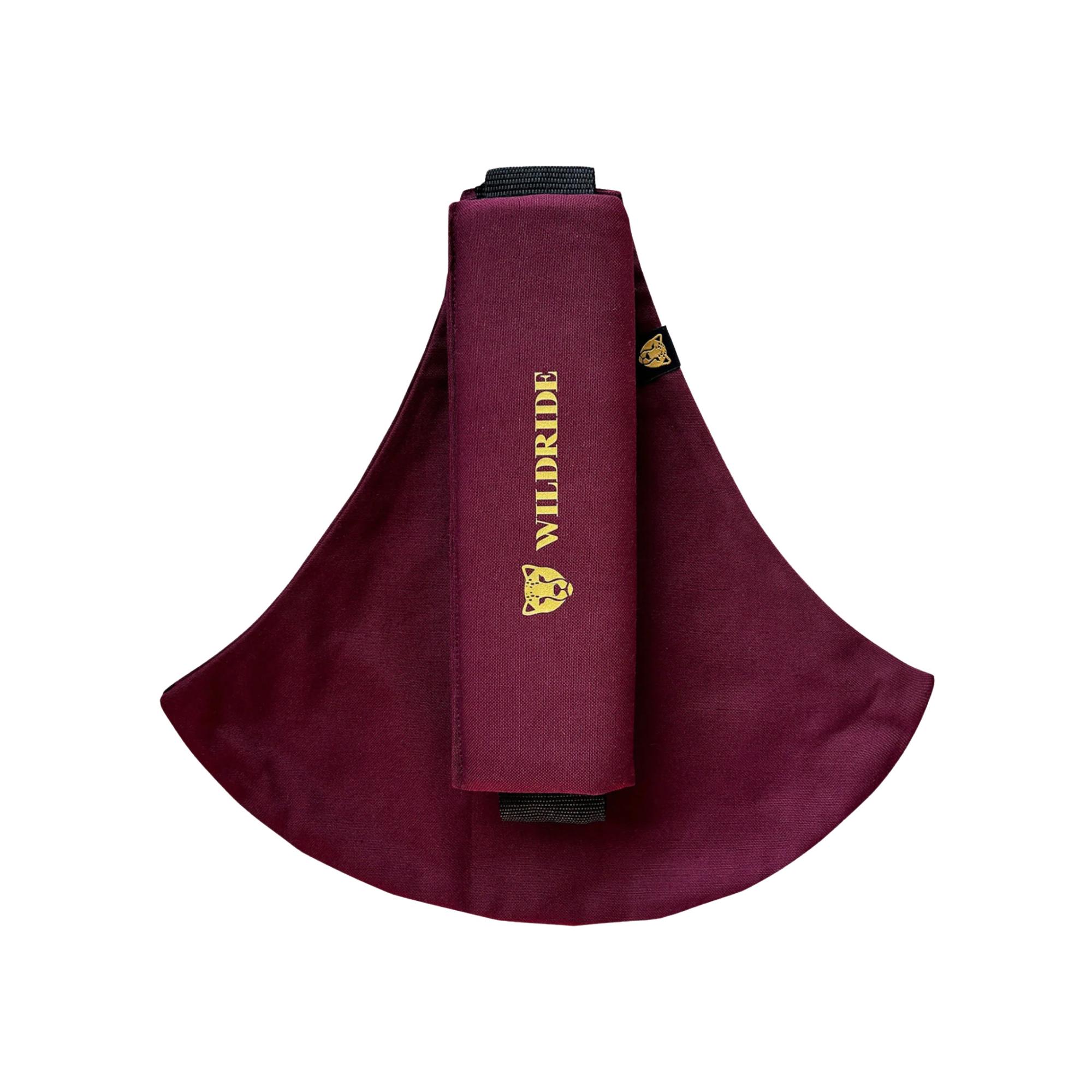 Portabebé bandolera Wildride colección Main - Rojo Granate Rojo Granate-2