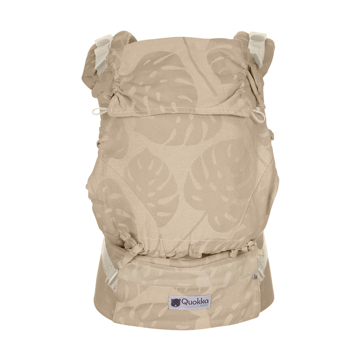 Mochila portabebe Quokkababy E-carrier 3 posiciones - Beige Beige-2