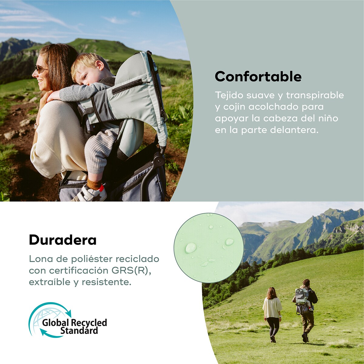 Mochila Portabebés de senderismo Babymoov Moov · Babymoov