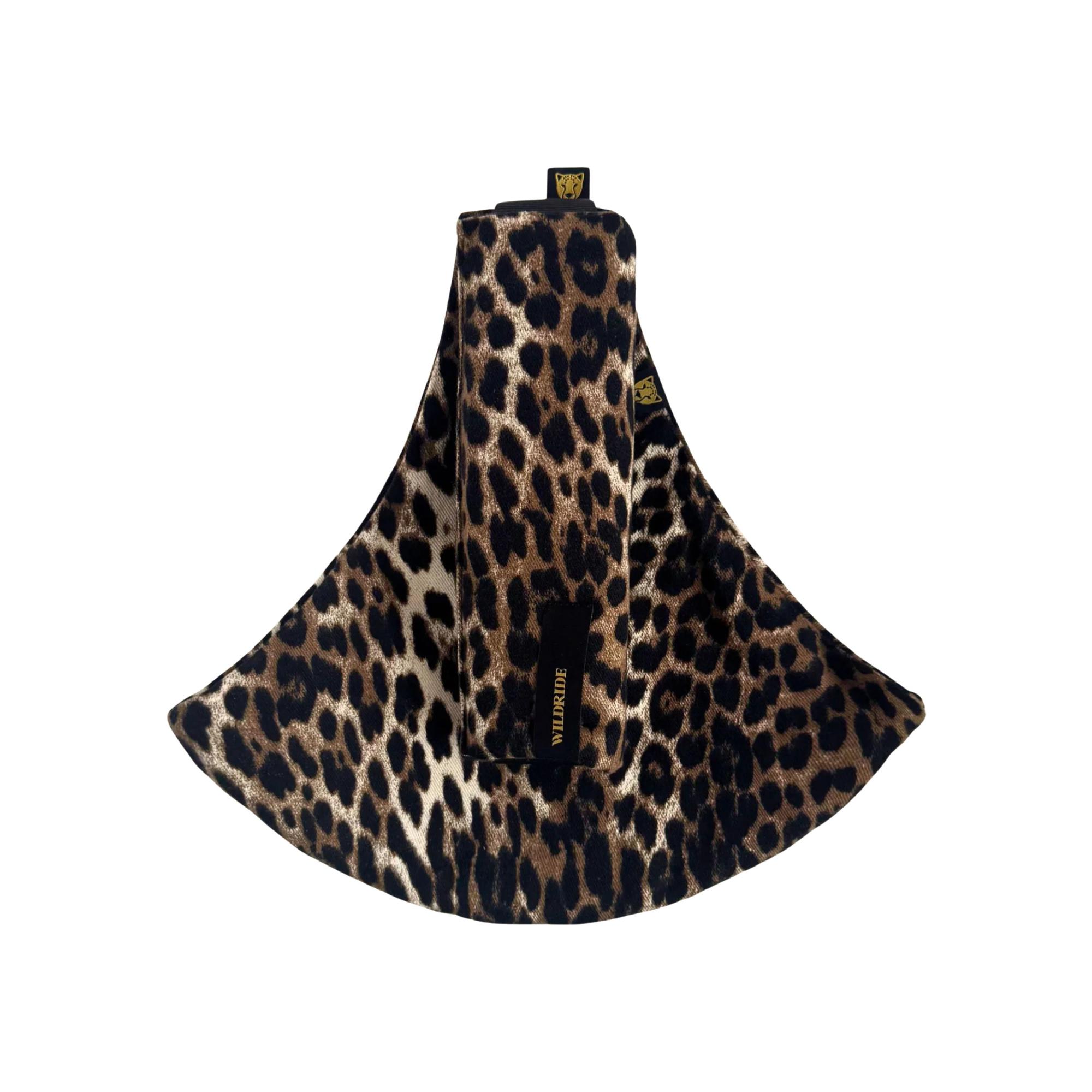 Imagen 3 de Portabebé bandolera Wildride colección Print - Marrón oscuro Marrón oscuro