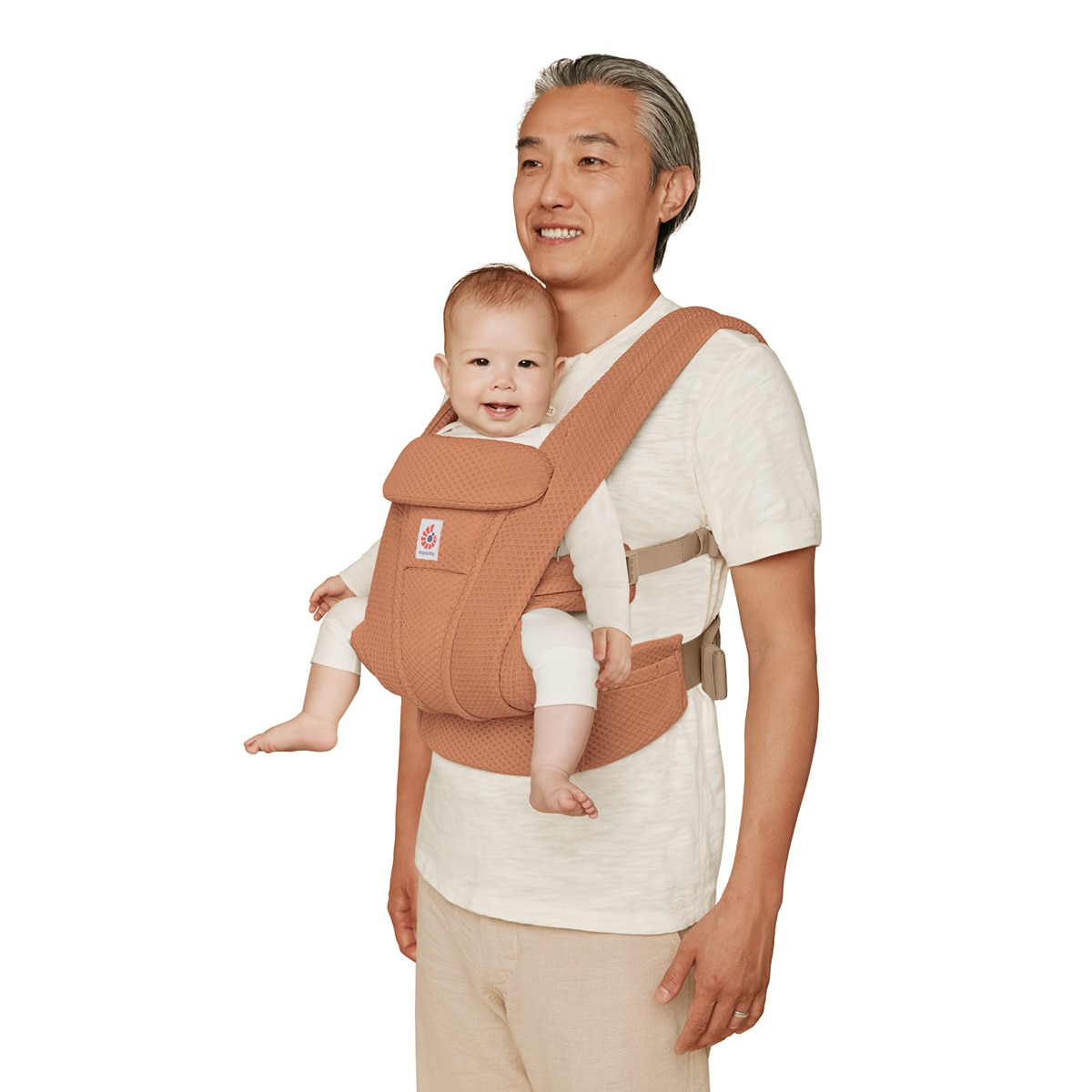 Mochila portabebé Ergobaby Omni Deluxe Mesh 4 posiciones - Teja Teja-5