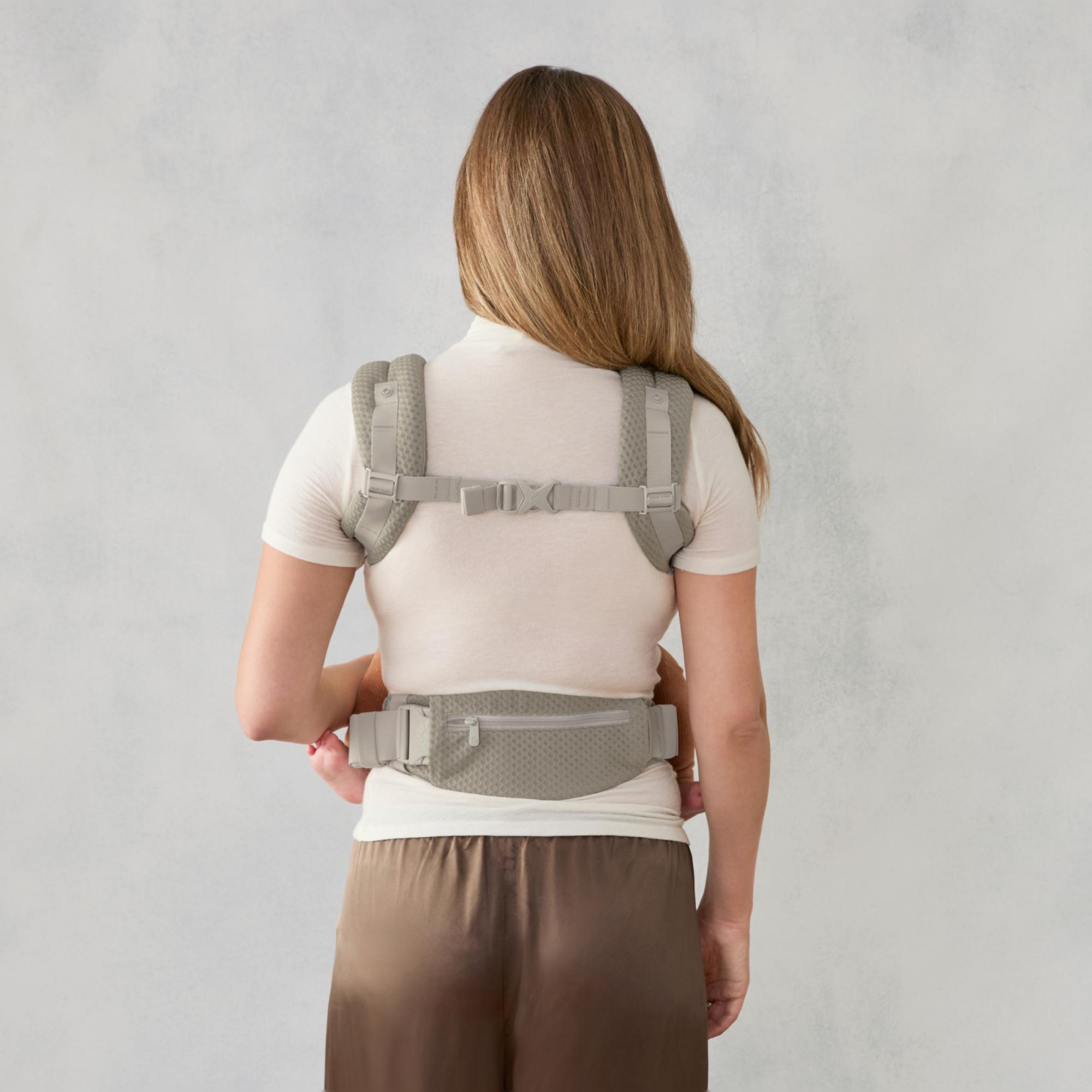 Imagen 10 de Mochila portabebés Omni Deluxe- GRIS CLARO - Verde militar Verde militar