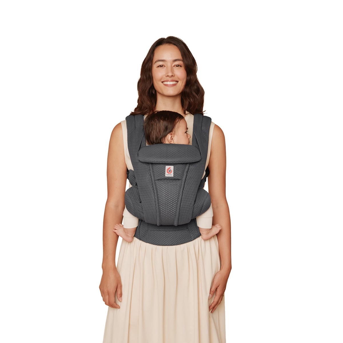 Marsúpio Omni Deluxe Mesh 4 Posições Cinzento-escuro-4