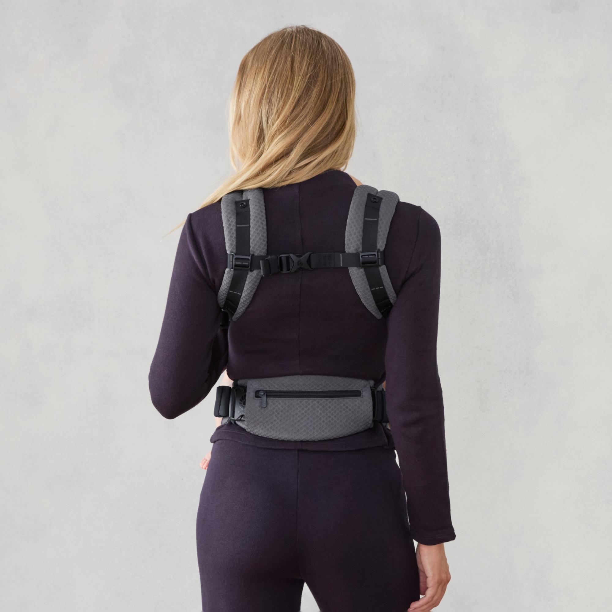 Imagen 10 de Mochila portabebés Omni Deluxe- GRIS CLARO - Gris oscuro Gris oscuro