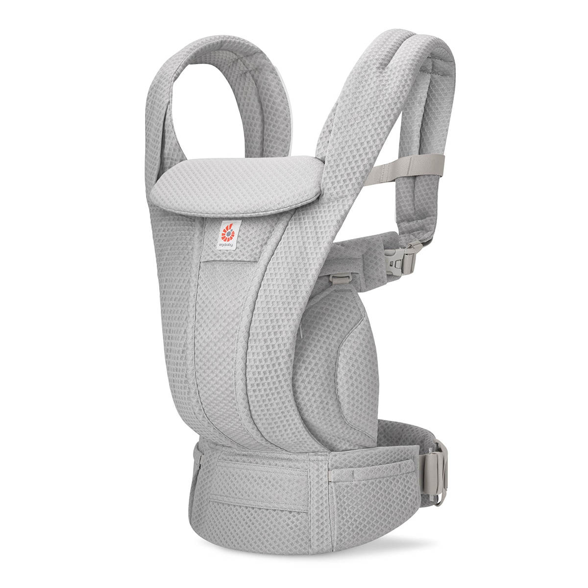 Marsúpio Omni Deluxe Mesh 4 Posições Cinzento-claro-3