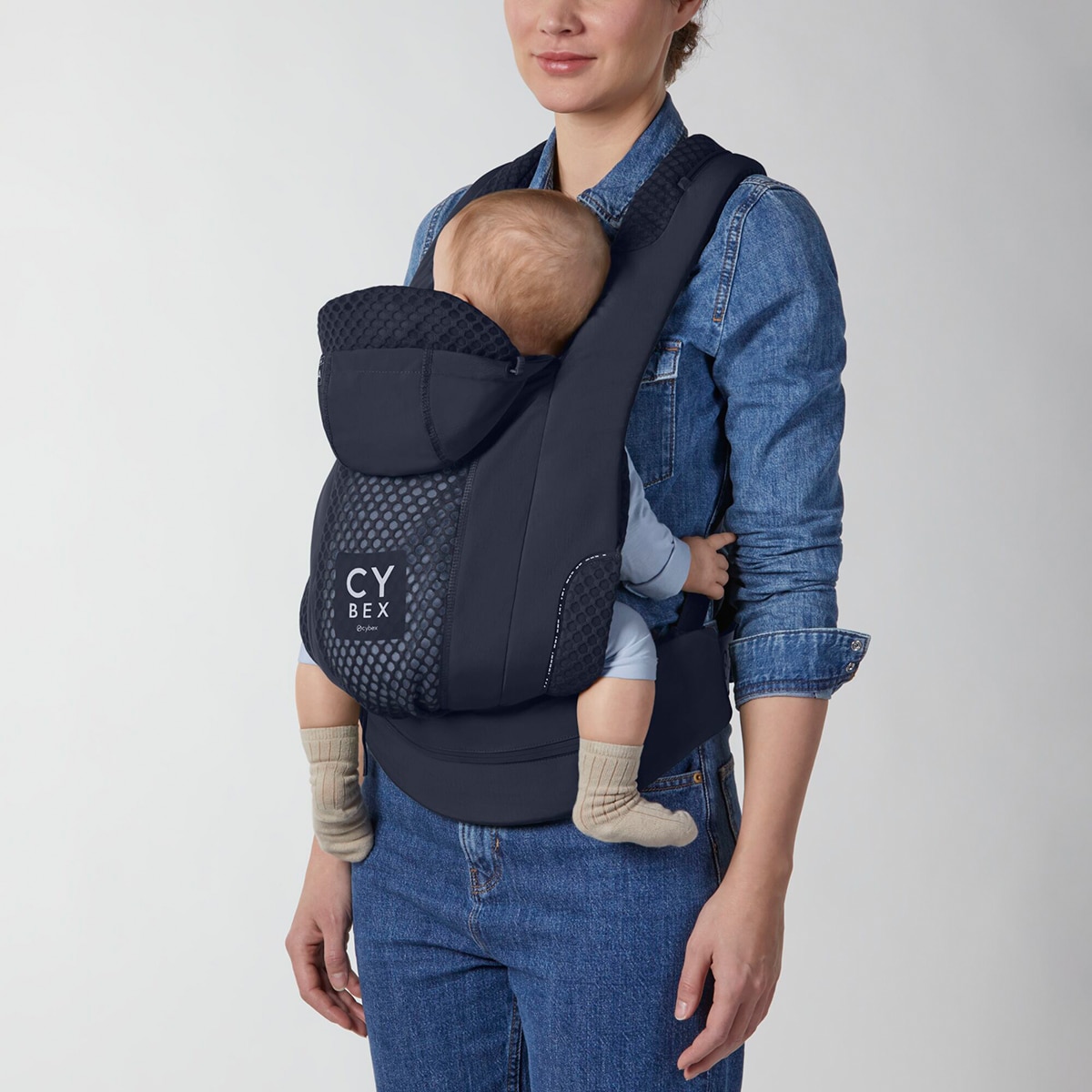 Mochila portabebés Cybex Coyä carrier 3 posiciones - Azul marino Azul marino-3