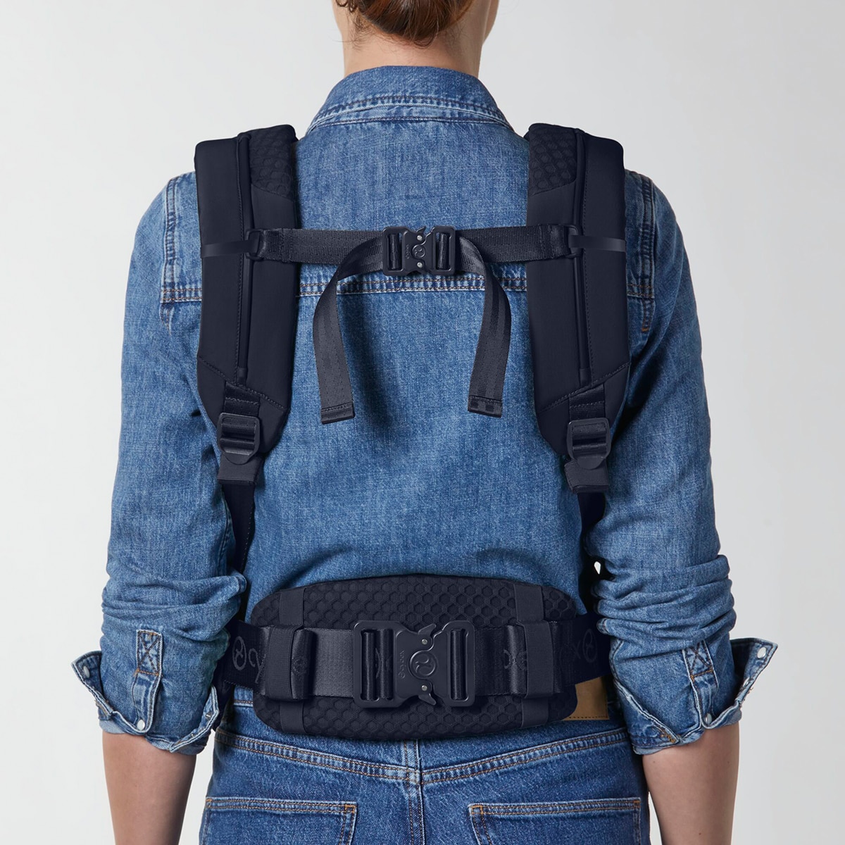 Mochila portabebés Cybex Coyä carrier 3 posiciones - Azul marino Azul marino-6