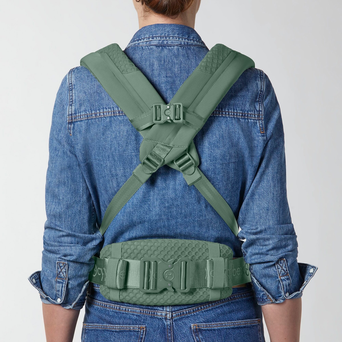 Mochila portabebés Cybex Coyä carrier 3 posiciones - Verde militar Verde militar-7