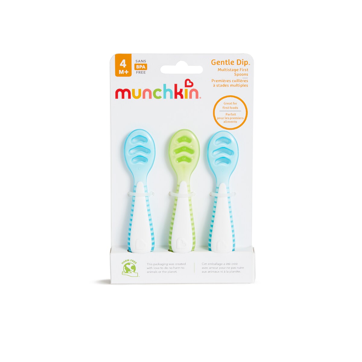 Cucharas aprendizaje Munchkin Baby led weaning 3 unidades - Azul claro Azul claro-5