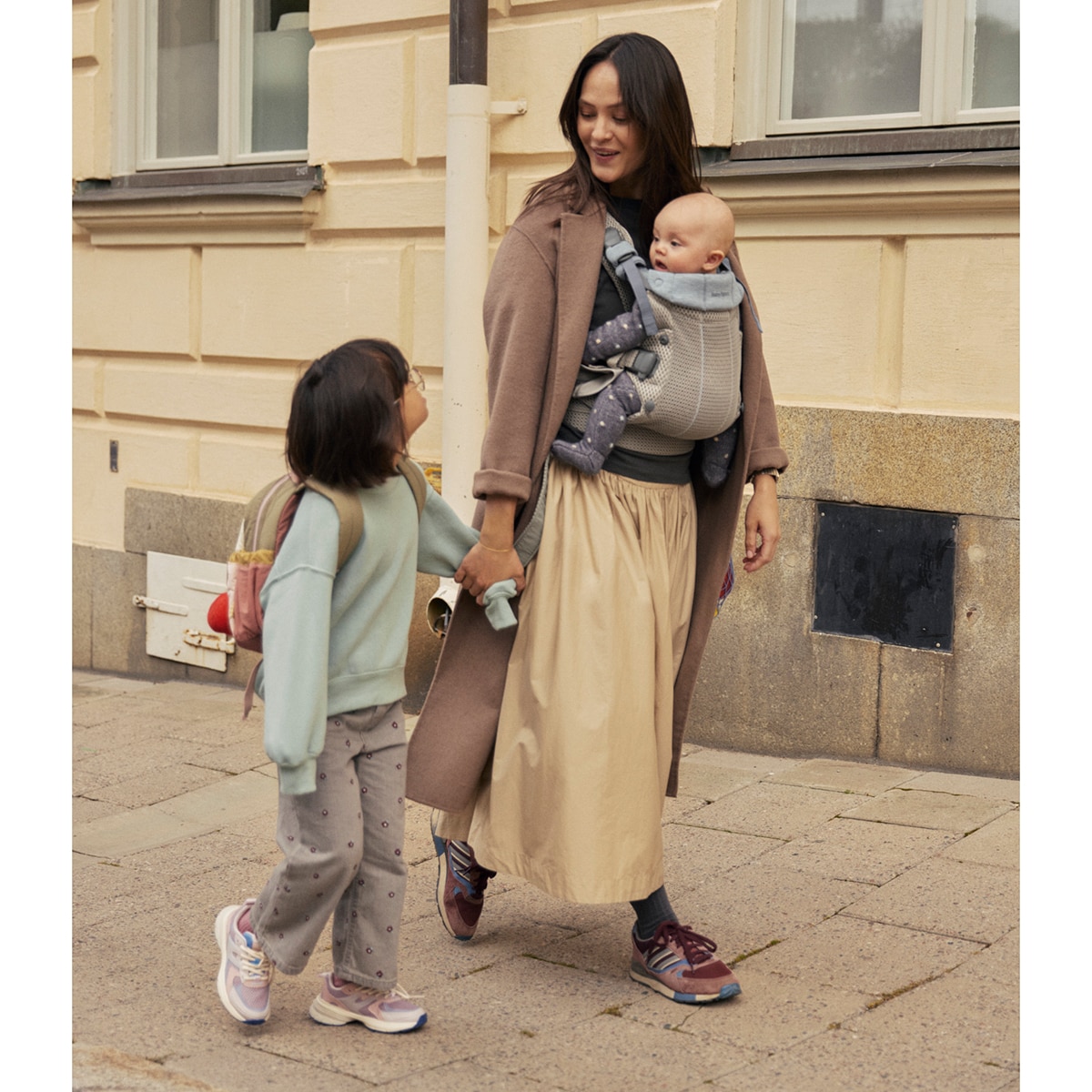Mochila PortaBebé Babybjörn Harmony Mesh 3 posiciones - Beige Beige-6