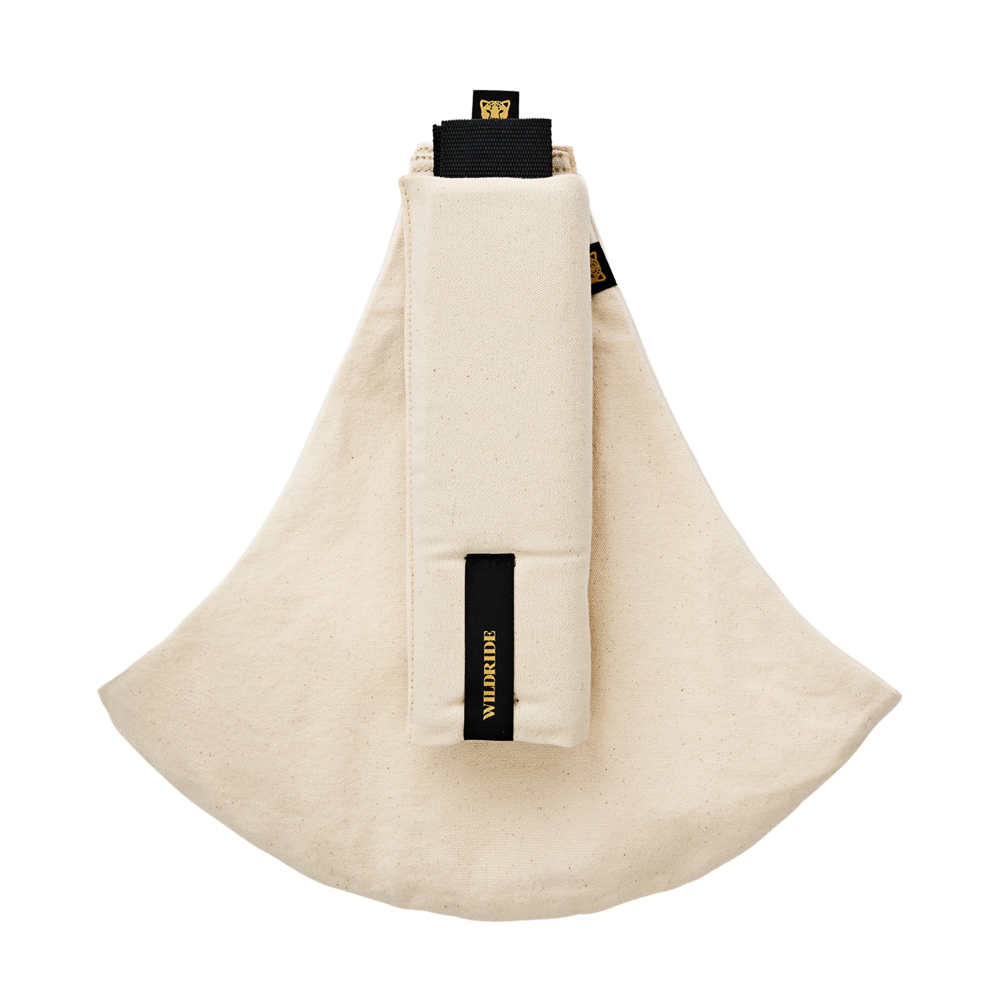 Portabebé bandolera Wildride Colección ECO con bordado - Blanco hielo Blanco hielo-2