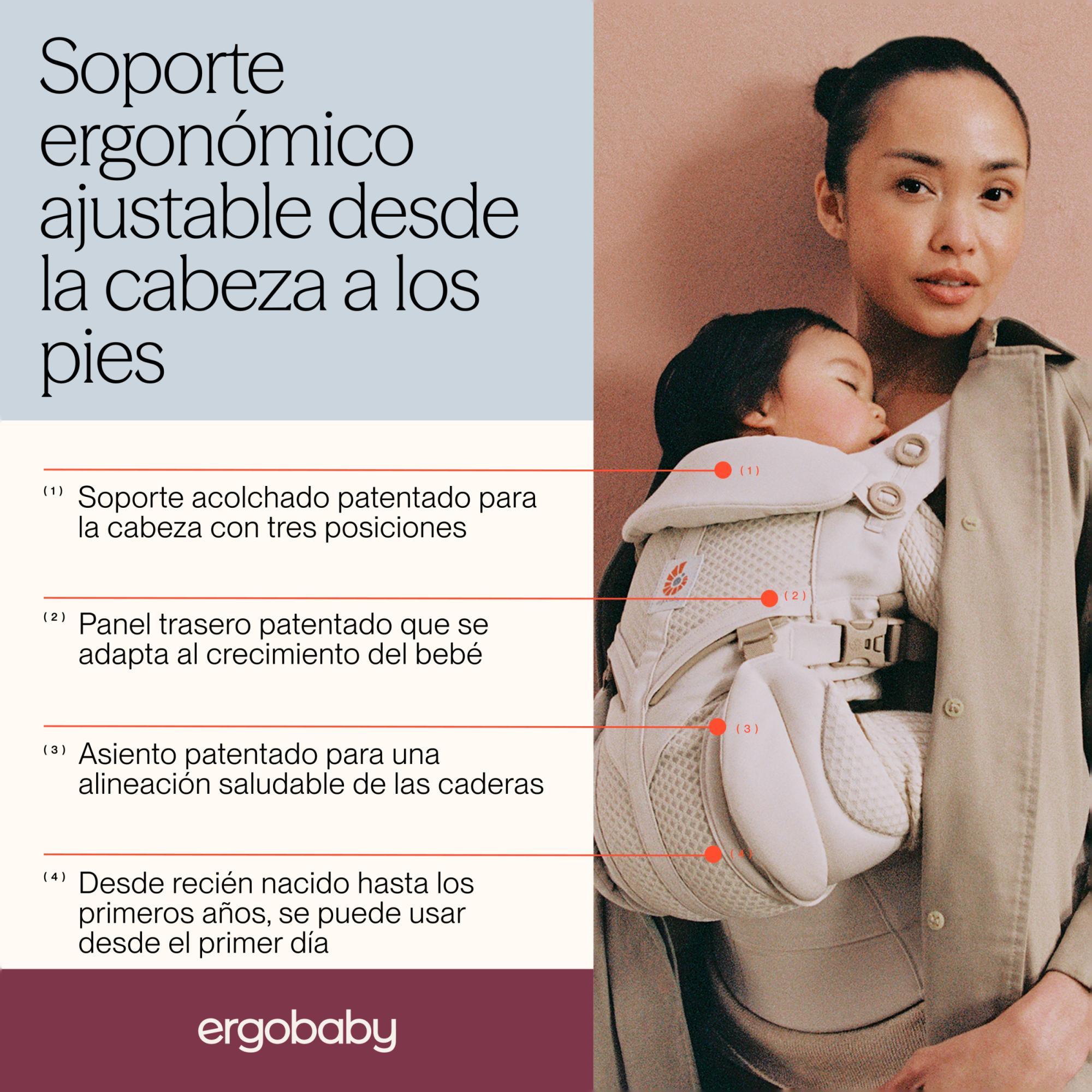 Imagen 4 de Mochila portabebés Omni Classic- LUMINOUS IVORY - Lana Lana