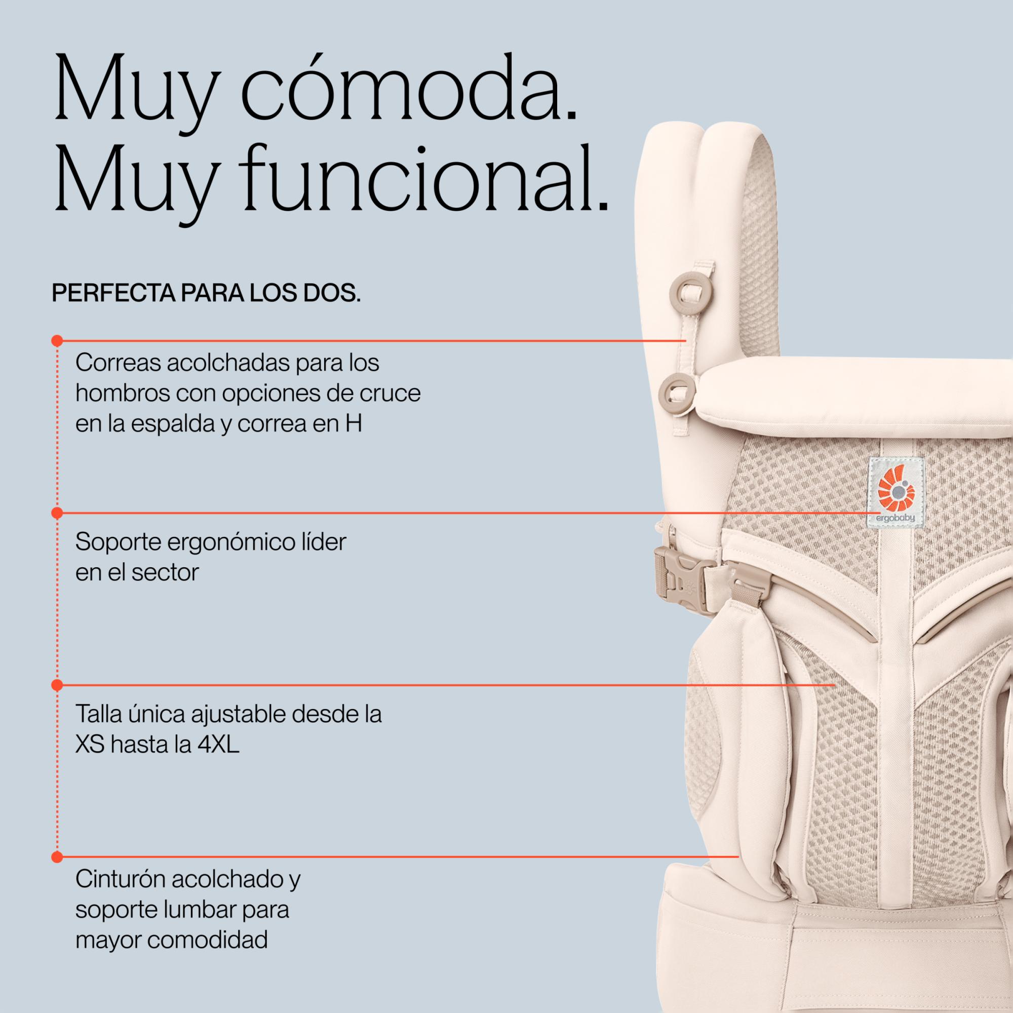 Imagen 5 de Mochila portabebés Omni Classic- LUMINOUS IVORY - Lana Lana