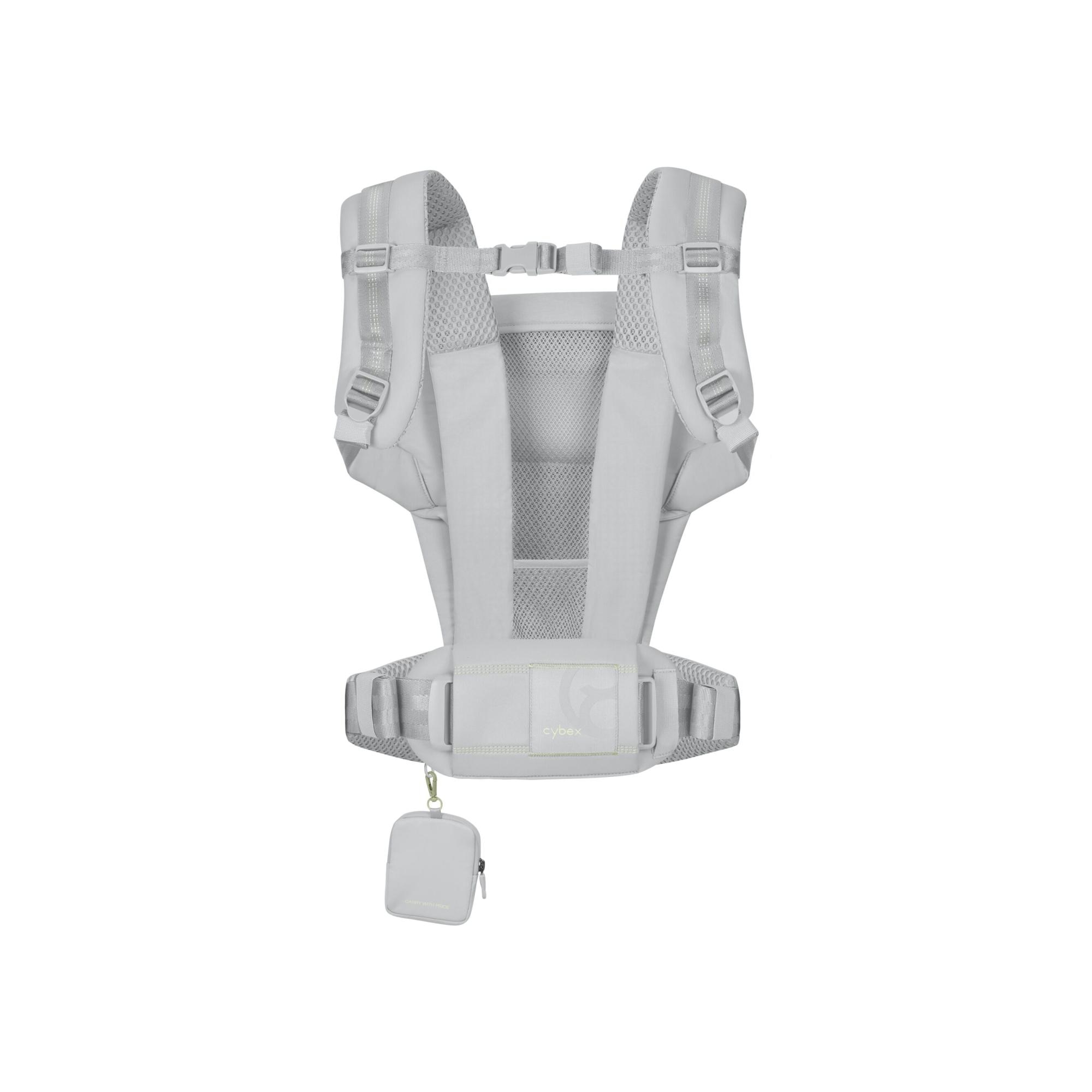 Mochila portabebés Cybex Laya carrier 3 posiciones - Gris claro Gris claro-3