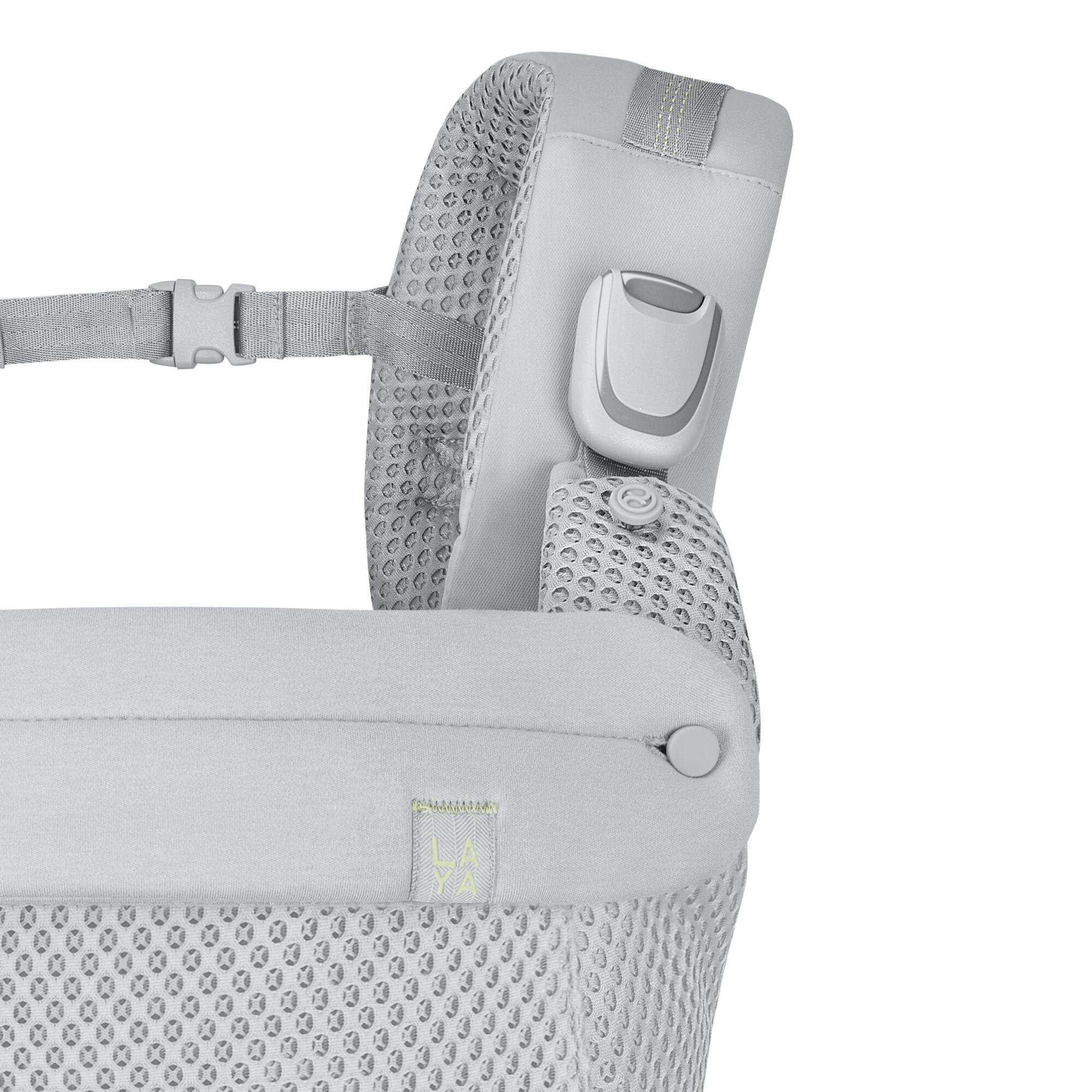 Mochila portabebés Cybex Laya carrier 3 posiciones - Gris claro Gris claro-10