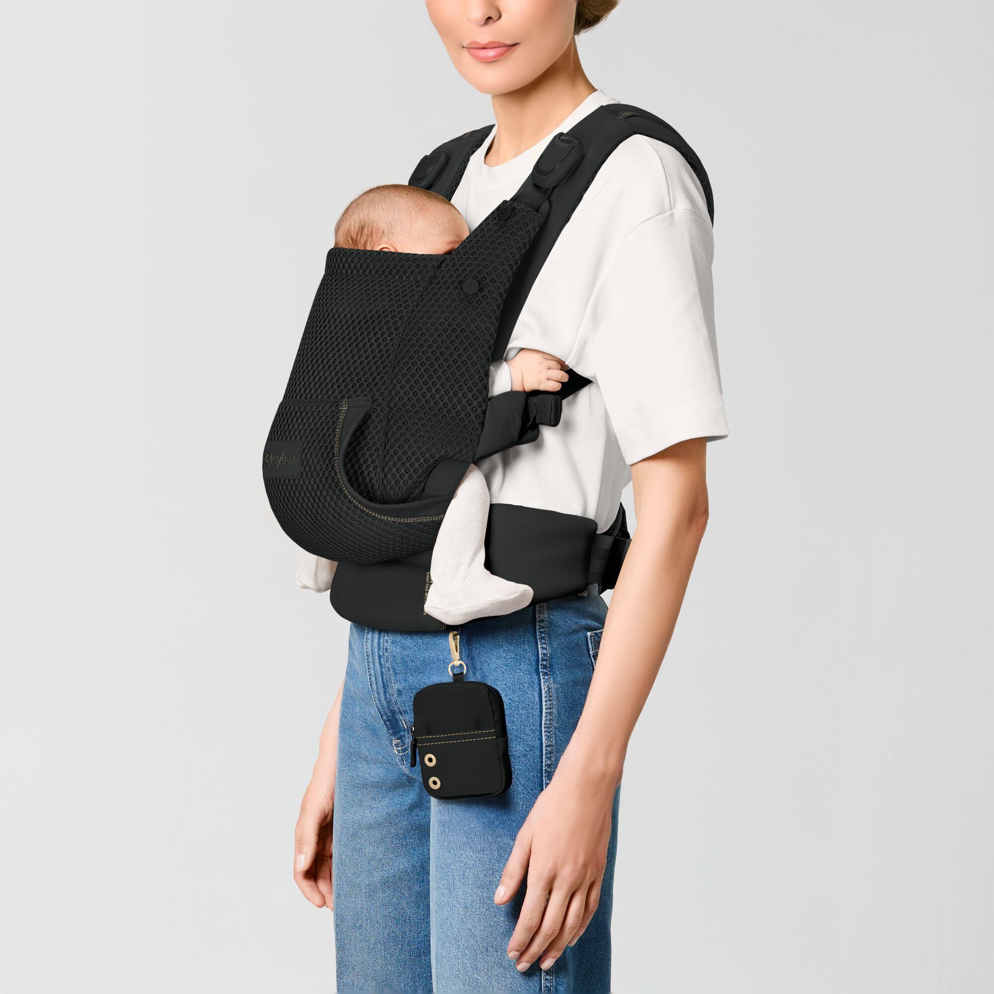Mochila portabebés Cybex Laya carrier 3 posiciones - Negro Negro-6