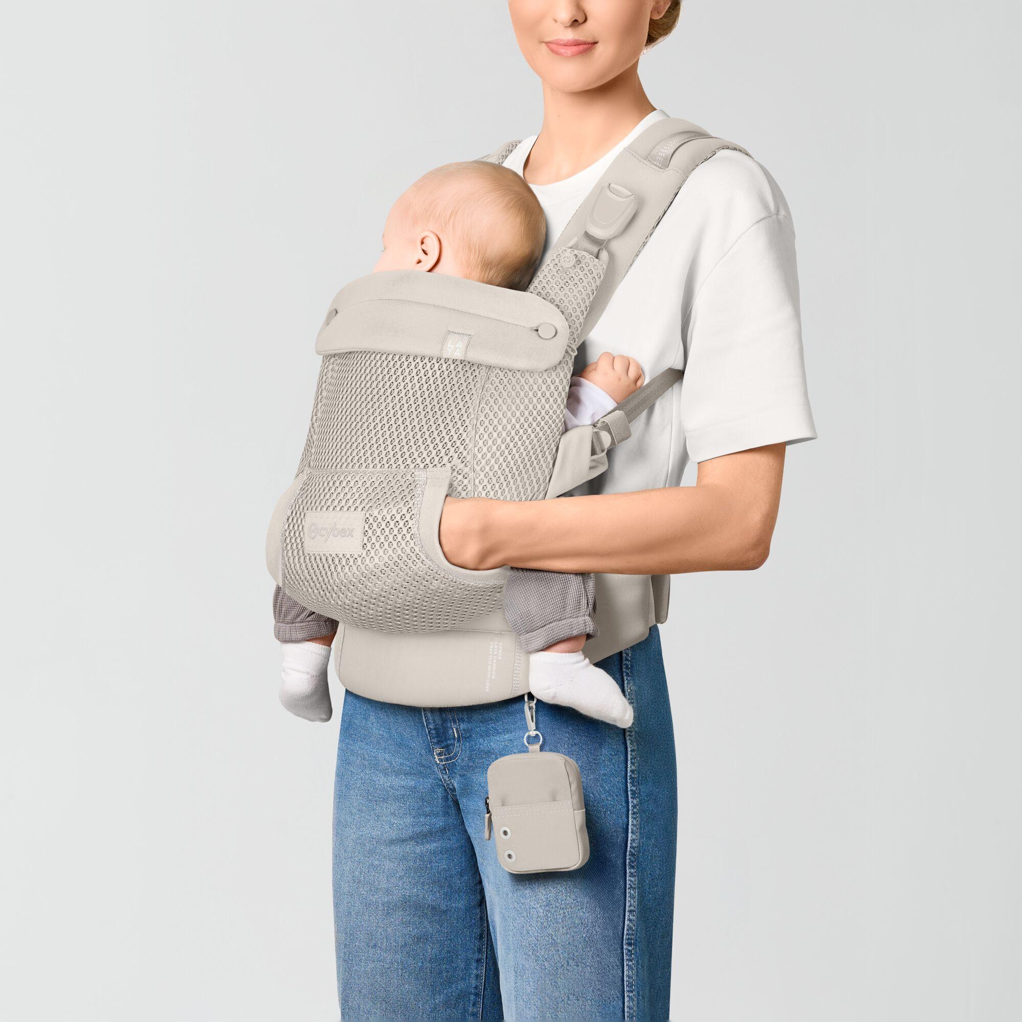 Mochila portabebés Cybex Laya carrier 3 posiciones - Beige arena Beige arena-5
