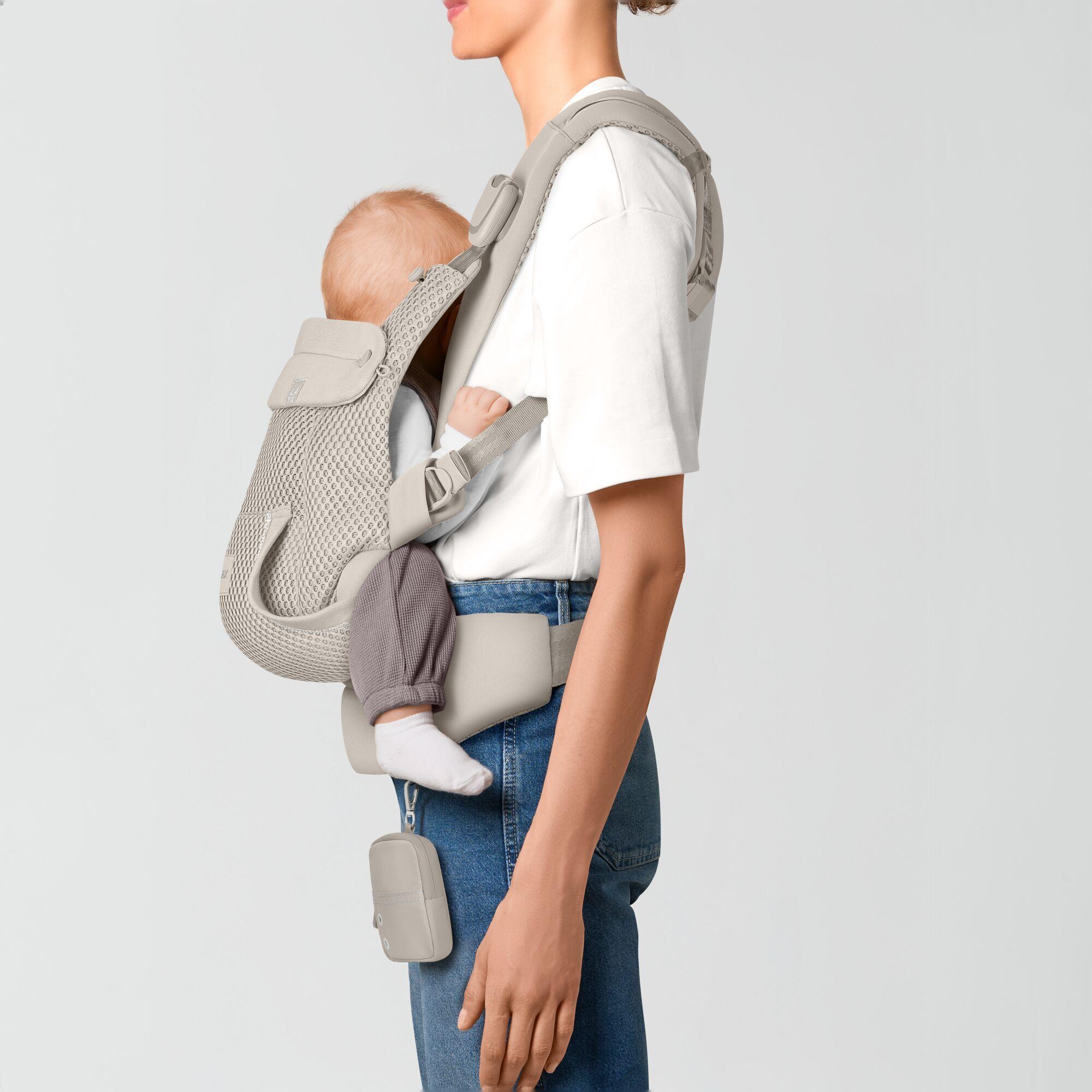 Mochila portabebés Cybex Laya carrier 3 posiciones - Beige arena Beige arena-7
