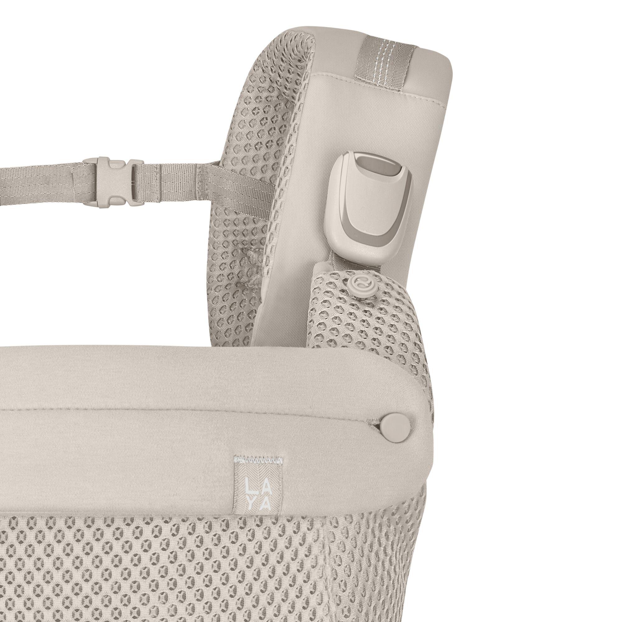 Mochila portabebés Cybex Laya carrier 3 posiciones - Beige arena Beige arena-10
