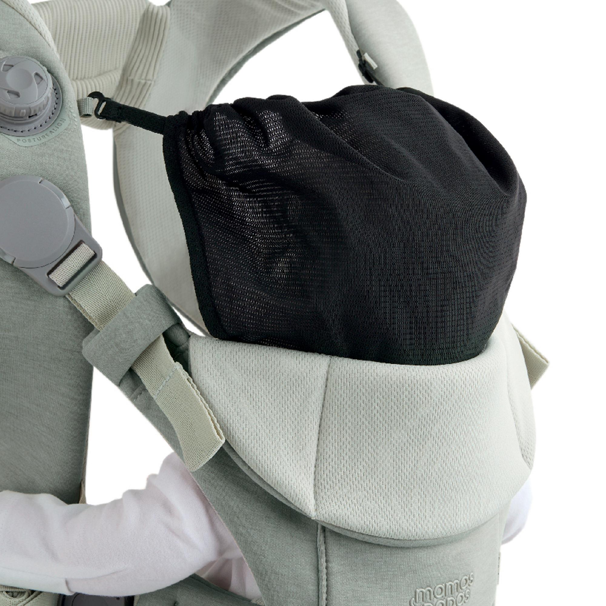 Mochila portabebés Mamas & Papa Kudo, 2 posiciones - Verde Agua Verde Agua-5