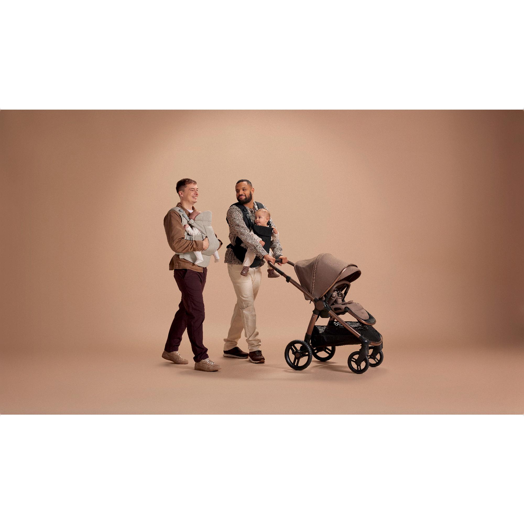 Mochila portabebés Mamas & Papa Kudo, 2 posiciones - Negro Negro-11