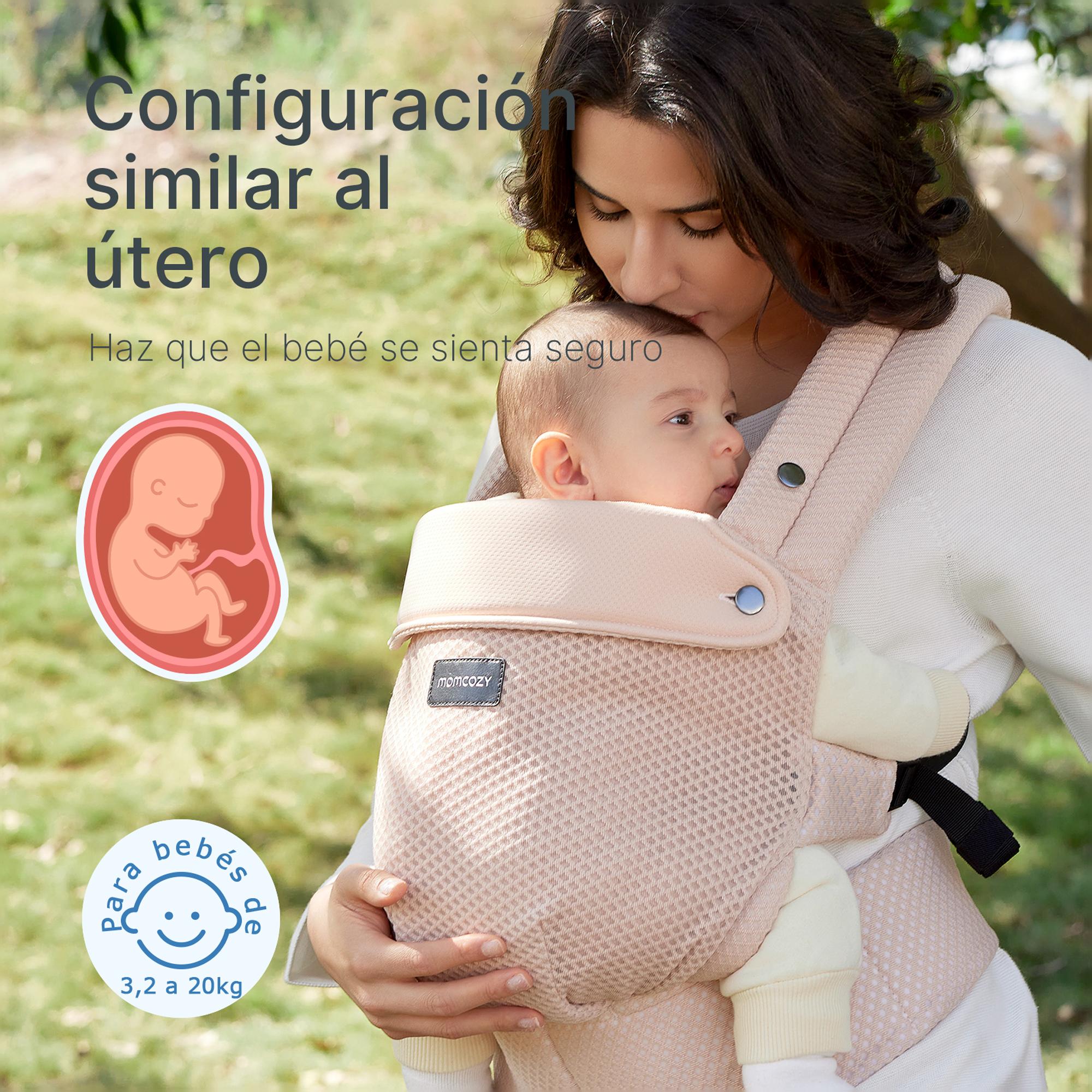Marsúpio Air Mesh, 2 Posições Rosa-claro-9