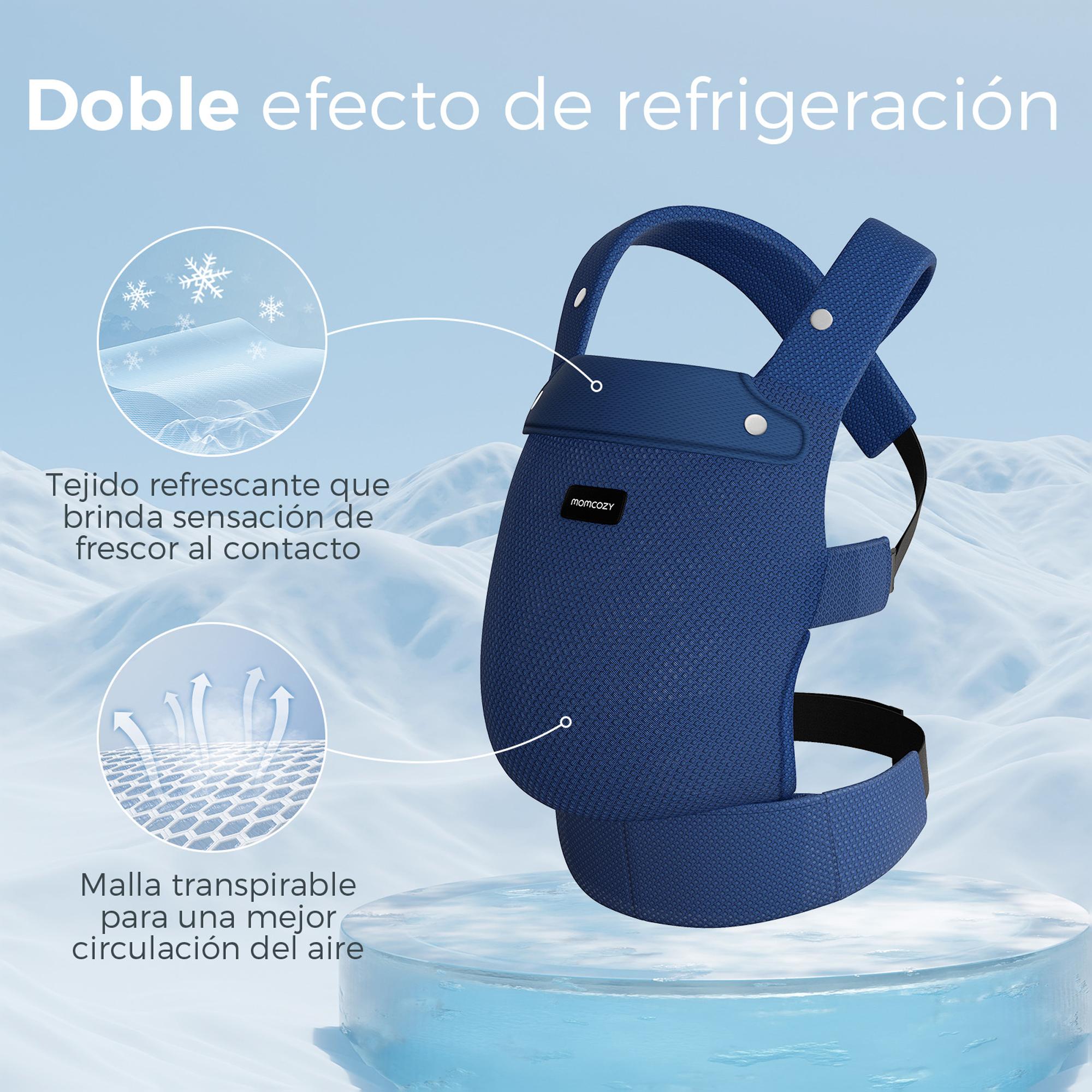 Marsúpio Air Mesh, 2 Posições Cinzento-4