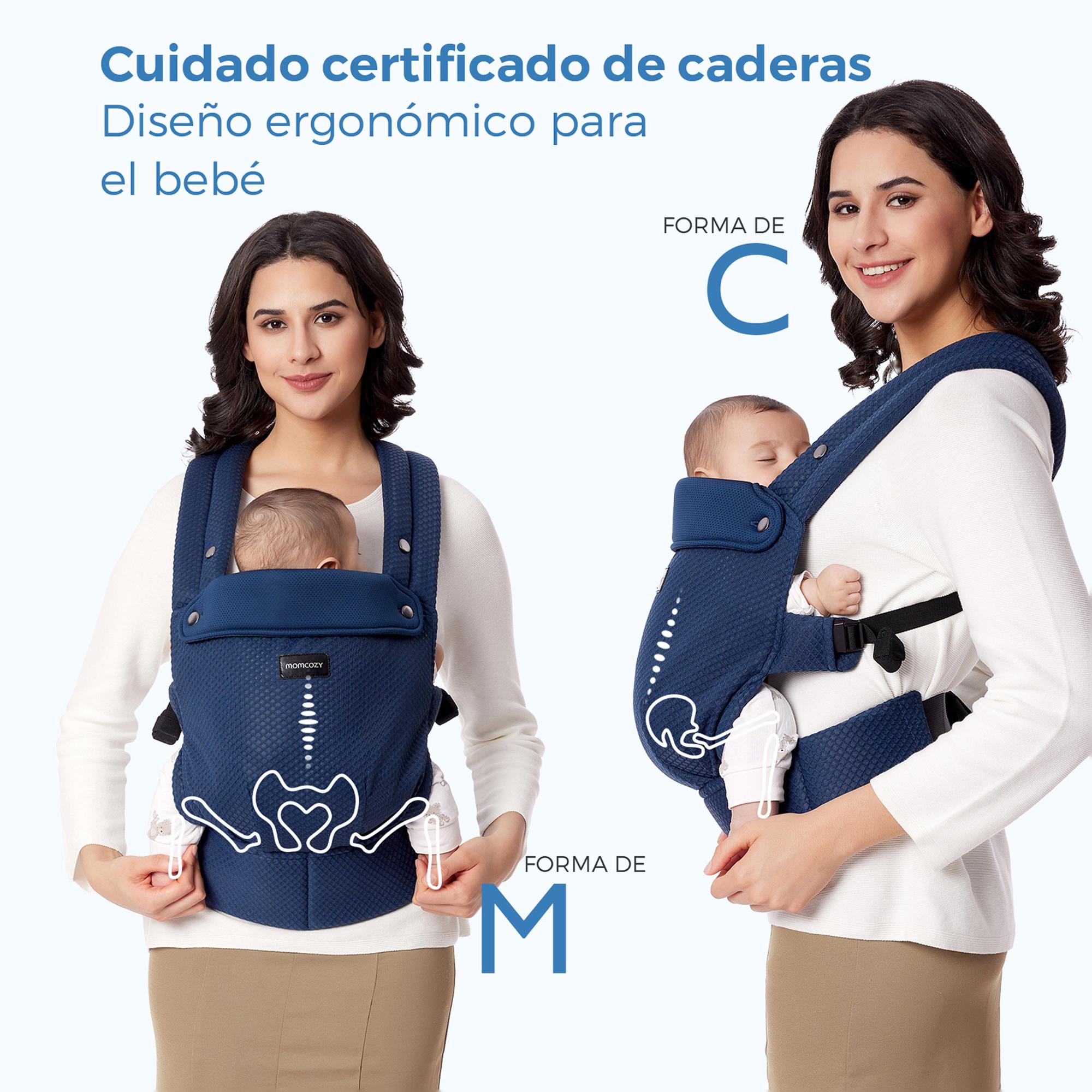 Marsúpio Air Mesh, 2 Posições Cinzento-8