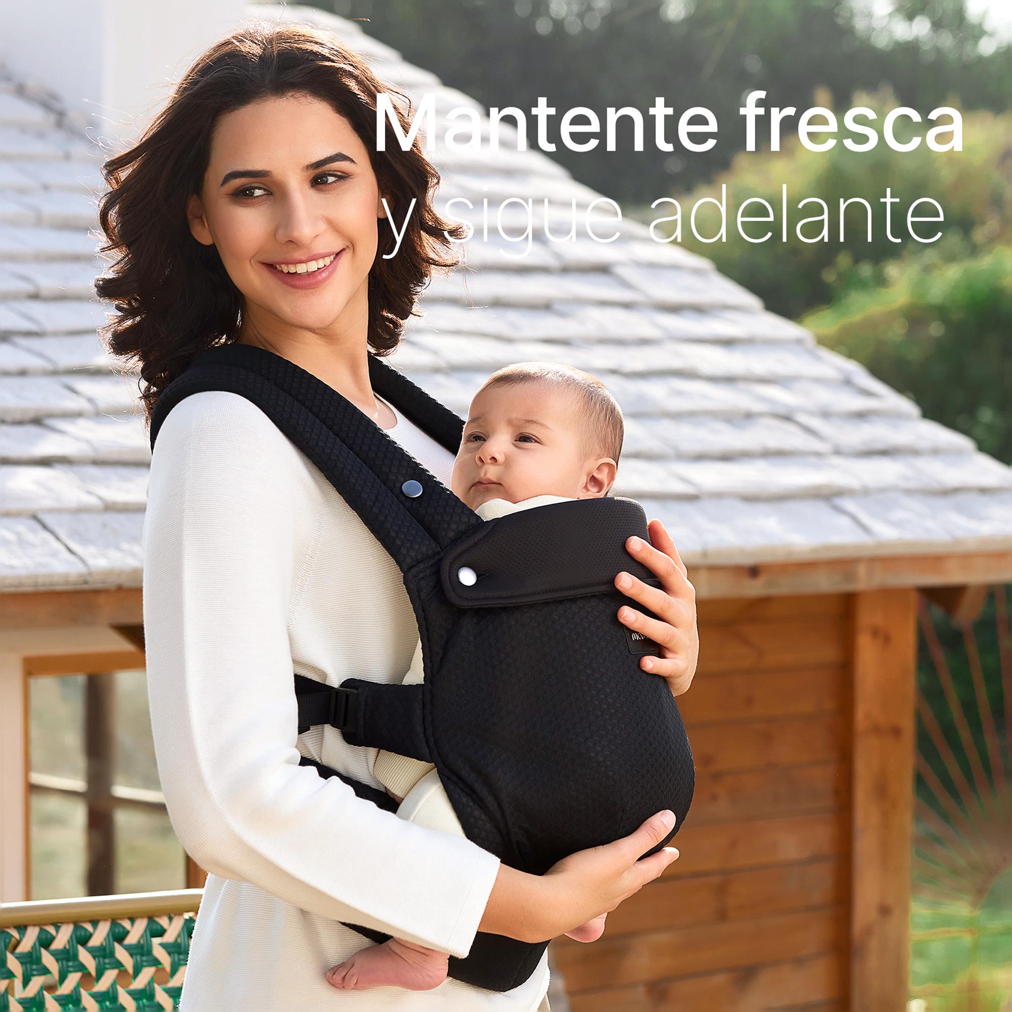 Marsúpio Air Mesh, 2 Posições Preto-6